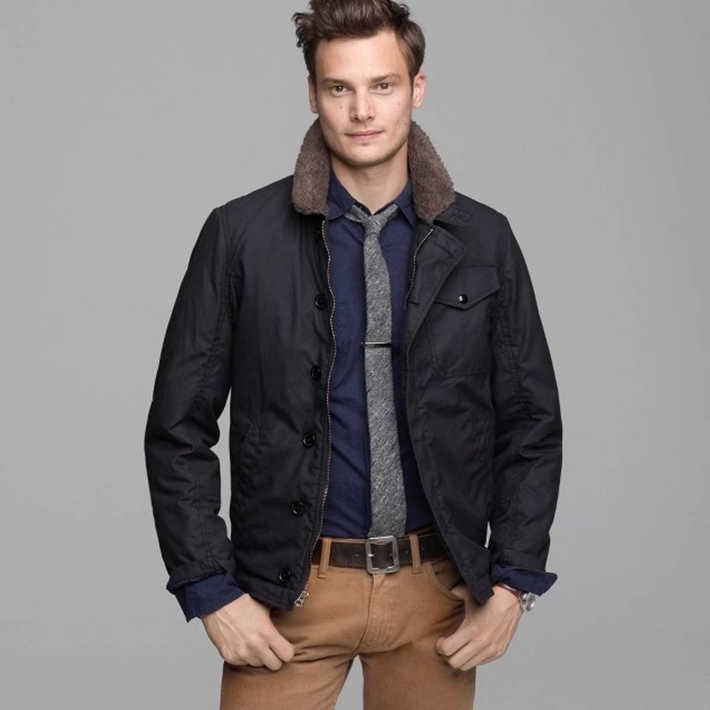 J. Crew men’s Marshal jacket navy